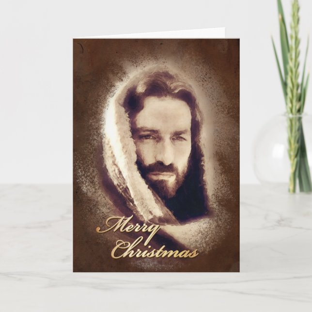 Merry Christmas Jesus Card (Front)