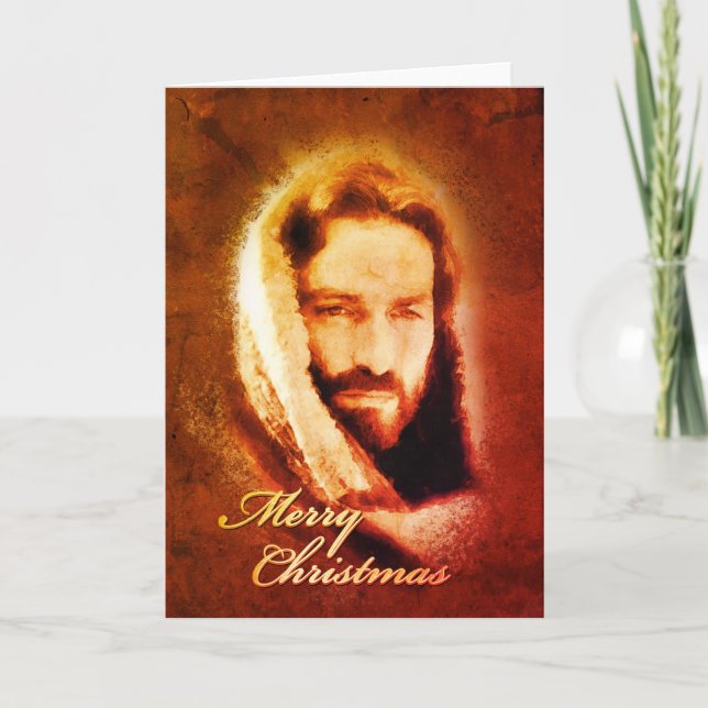 Merry Christmas Jesus Card (Front)