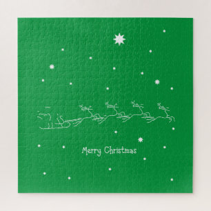 Merry christmas jigsaw puzzle