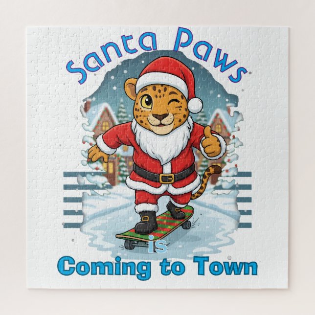 Merry Christmas Jigsaw Puzzle (Vertical)