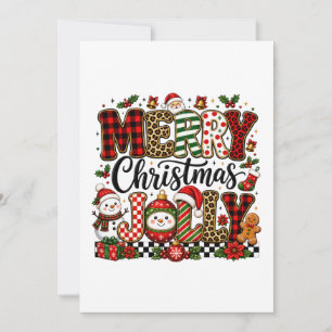 Merry Christmas Jolly Card