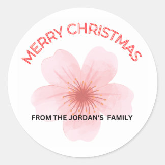 Merry Christmas  Jordan's  family stickers