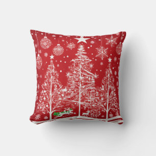 Merry Christmas Joy Clipart Design Cushion
