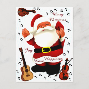 Merry Christmas,Joy_ Holiday Postcard