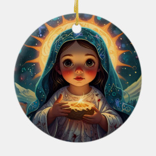 Merry Christmas Joyful Season Ceramic Tree Decoration