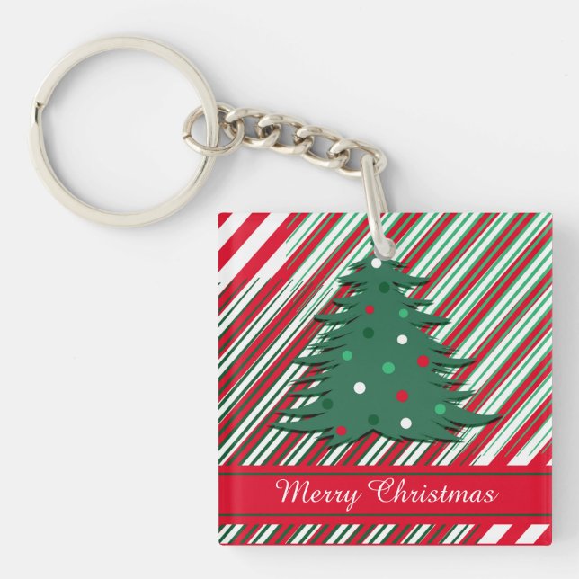 Merry Christmas Key Ring (Front)