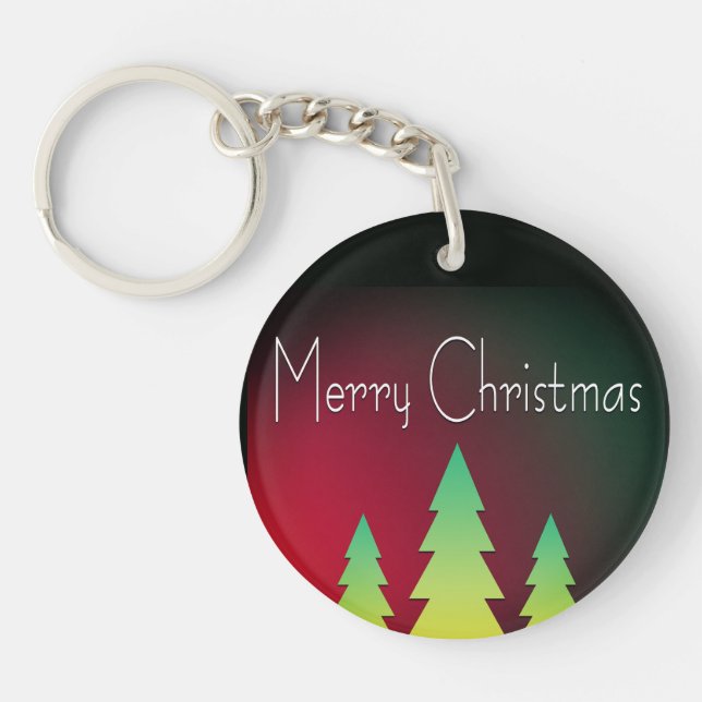 merry christmas key ring (Front)