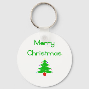 Merry Christmas Key Ring