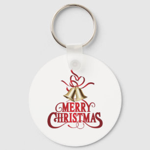 Merry Christmas Key Ring