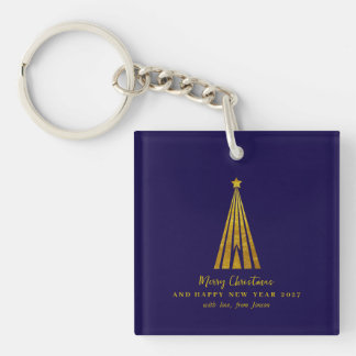 Merry Christmas Key Ring