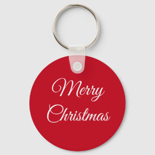 Merry Christmas Key Ring