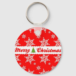 Merry Christmas Key Ring