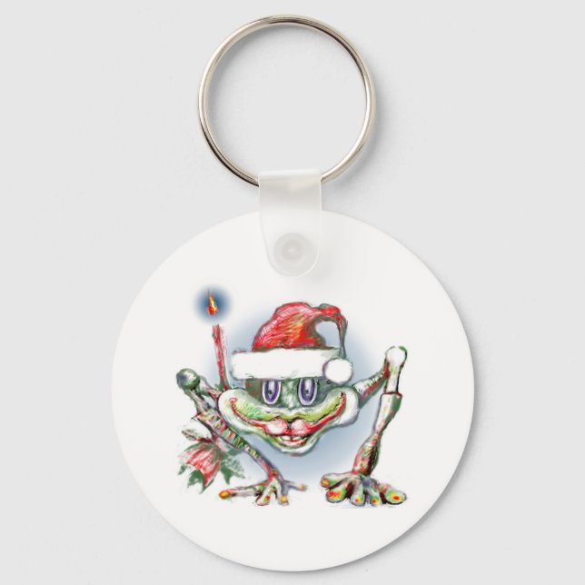 * Merry christmas * Key Ring (Front)