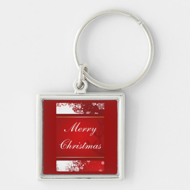 Merry Christmas Key Ring (Front)