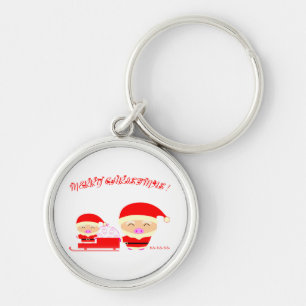 Merry Christmas Key Ring