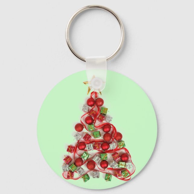 Merry Christmas Key Ring (Front)