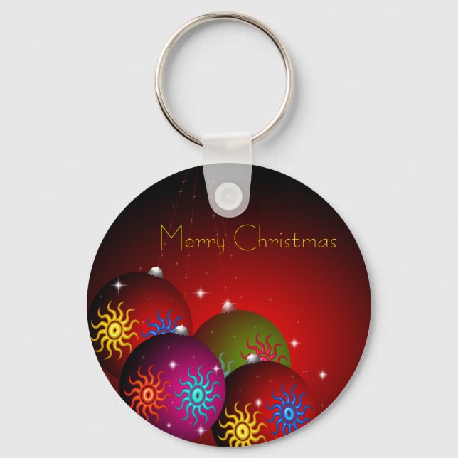 Merry Christmas Keychain (Front)