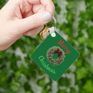 Merry Christmas Keychain