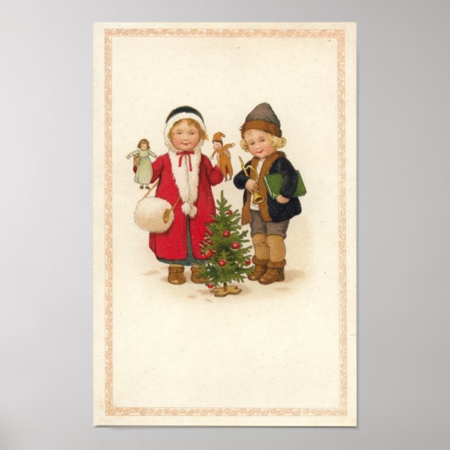 Merry Christmas Kids Poster (Front)