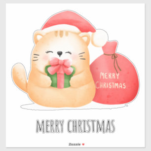 Merry Christmas Kitten