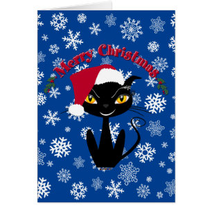 Merry Christmas Kitty Cat