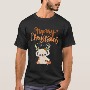 Merry Christmas Koala Bear Xmas T-Shirt