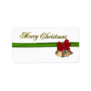Merry Christmas Label