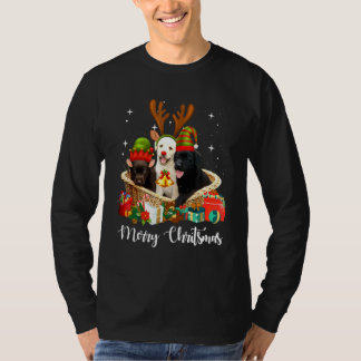 Merry Christmas Labrador Retriever Dog Cute T-Shirt