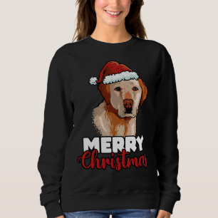 Merry Christmas Labrador Retriever Dog Sweatshirt