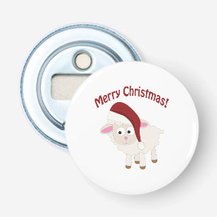 Merry Christmas Lamb Bottle Opener