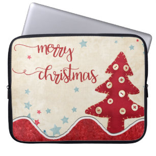 Merry Christmas Laptop Sleeve