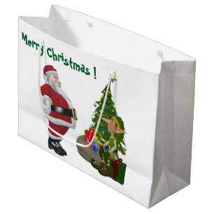 MERRY CHRISTMAS LARGE GIFT BAG