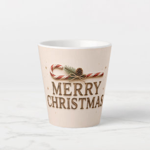 MERRY CHRISTMAS LATTE MUG