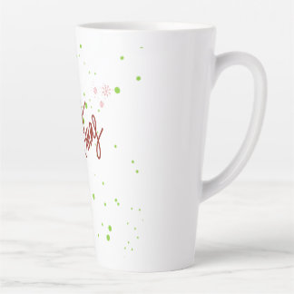 Merry christmas  latte mug