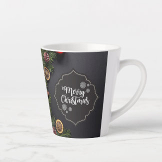Merry Christmas Latte Mug