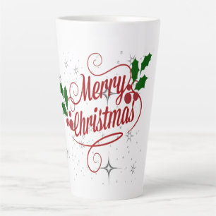 Merry Christmas Latte Mug