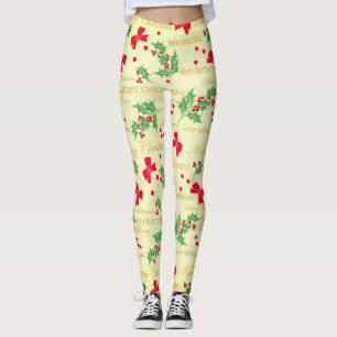 Merry Christmas Leggings