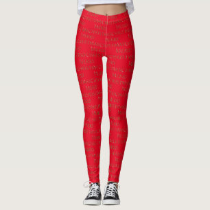 Merry Christmas Leggings