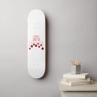 Merry Christmas Lights Skateboard