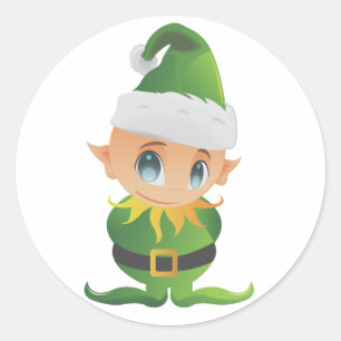 Merry Christmas Lil Angel Sticker