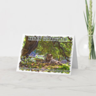 MERRY CHRISTMAS - LION OF JUDAH HOLIDAY CARD