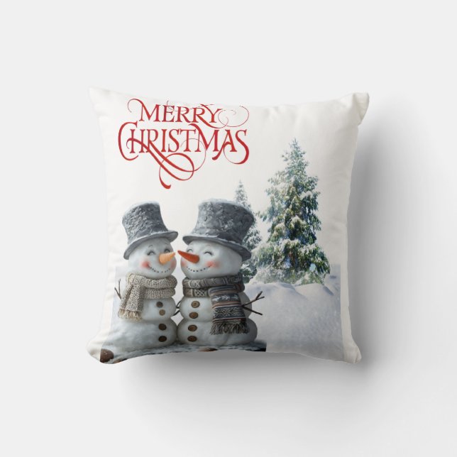 Merry Christmas lll  Cushion (Front)