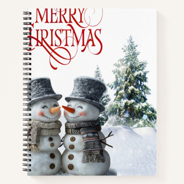 Merry Christmas lll  Notebook (Front)