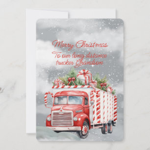 Merry Christmas  Long Distance Trucker Grandson