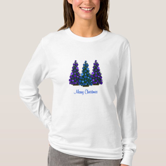 Merry Christmas Long sleeved Tshirt (Front)