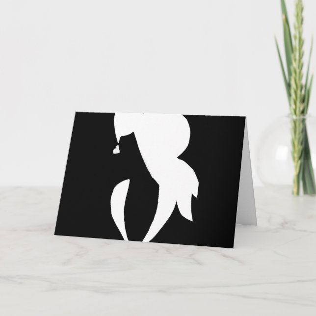 MERRY CHRISTMAS ***LOVELY LADY*** HOLIDAY CARD (Front)