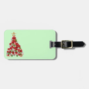 Merry Christmas Luggage Tag