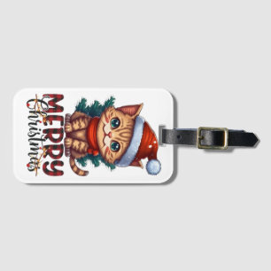 Merry Christmas  Luggage Tag