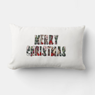 Merry Christmas  Lumbar Cushion