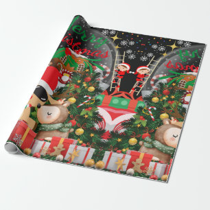 Merry Christmas Magic: Festive Holiday Delights Wrapping Paper
